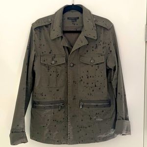 John Varvatos Military Jacket